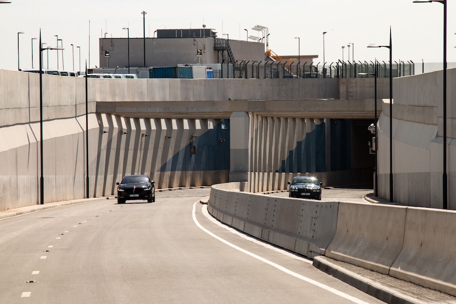 The Gibraltar Kingsway runway tunnel is open at last!